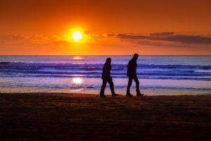 Netherlands, Holland, beach on the West Frisian island of Texel, North Holland, sunset, Netherlands, Holland, beach on the West Frisian island of Texel, North Holland, sunset,